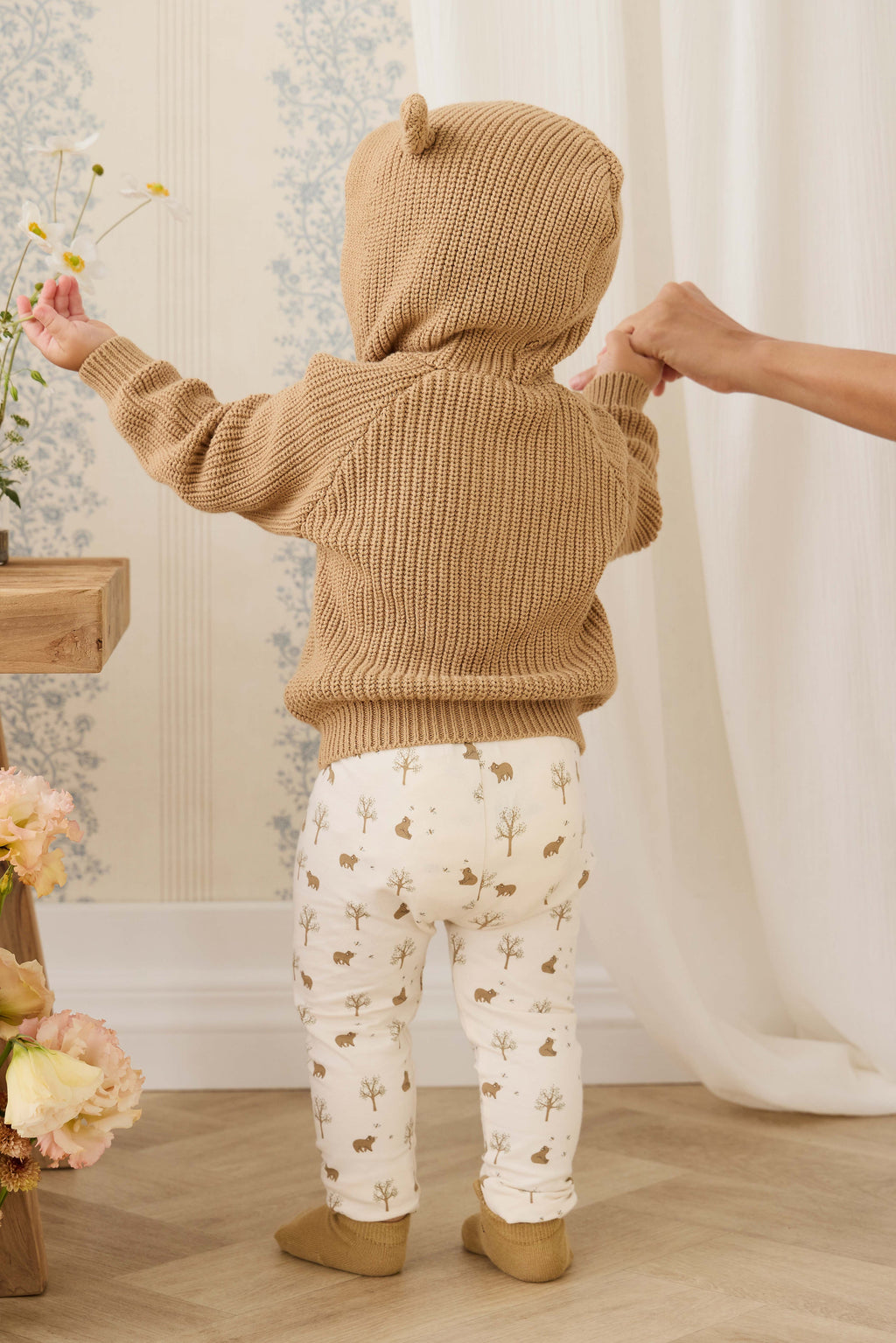 Legging en coton biologique de tous les jours - Nuage de miel