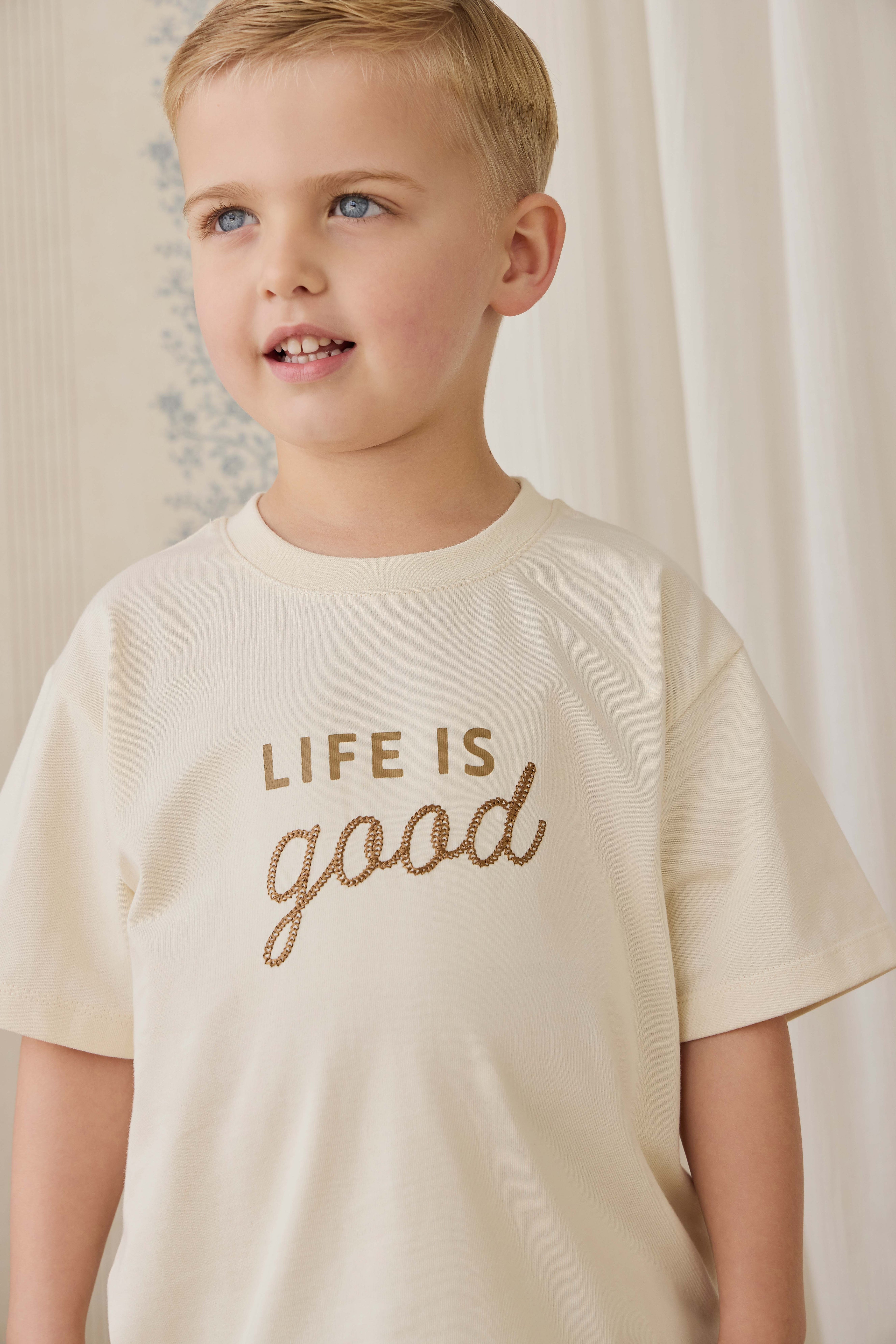 T-shirt en coton biologique - Cloud Life is Good
