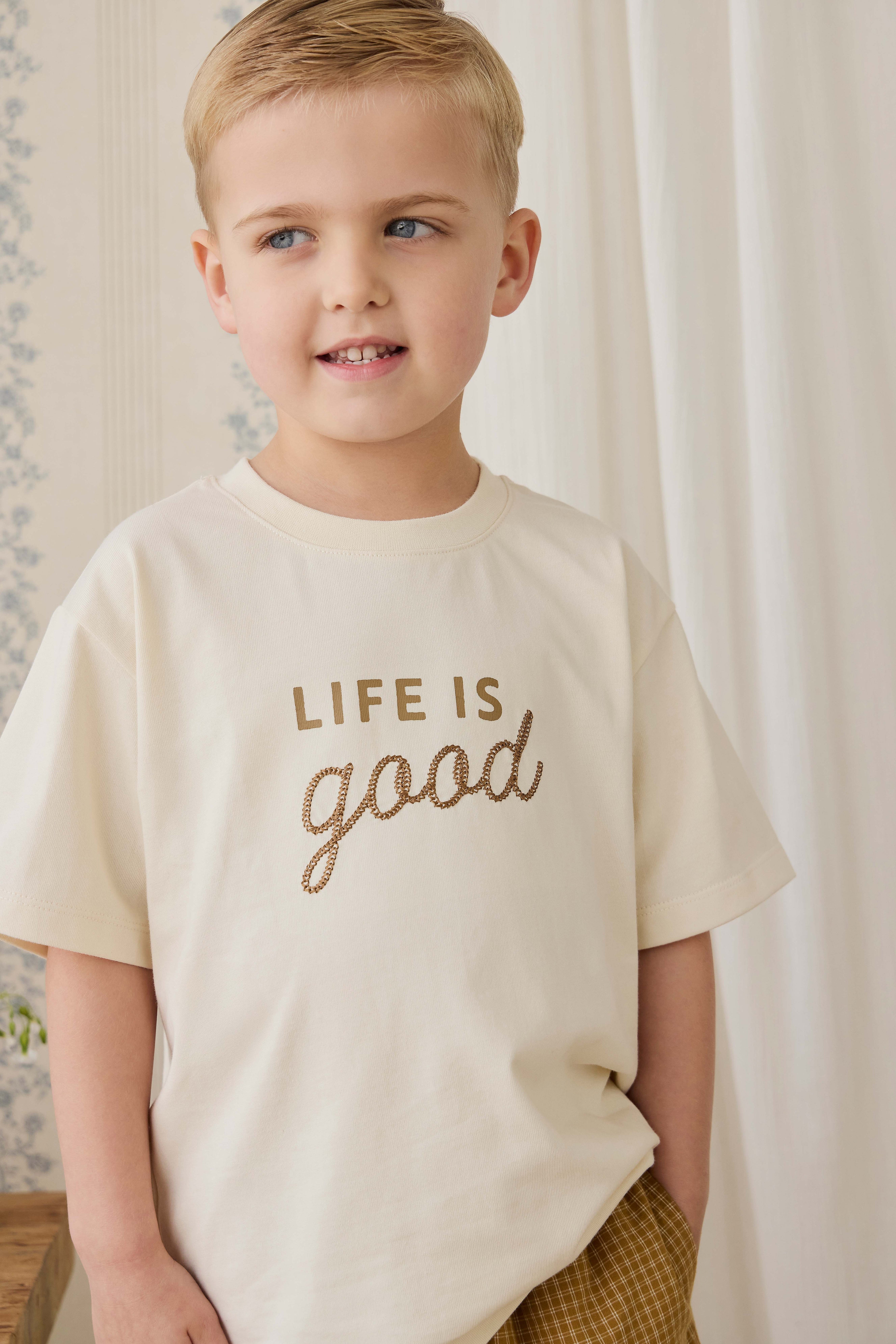 T-shirt en coton biologique - Cloud Life is Good