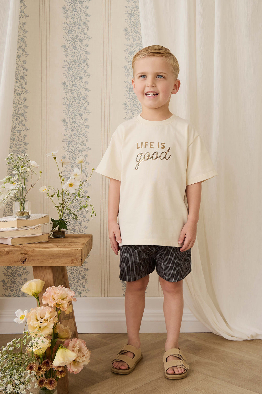 T-shirt en coton biologique - Cloud Life is Good