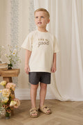 Short en coton bio - Basalt Grid