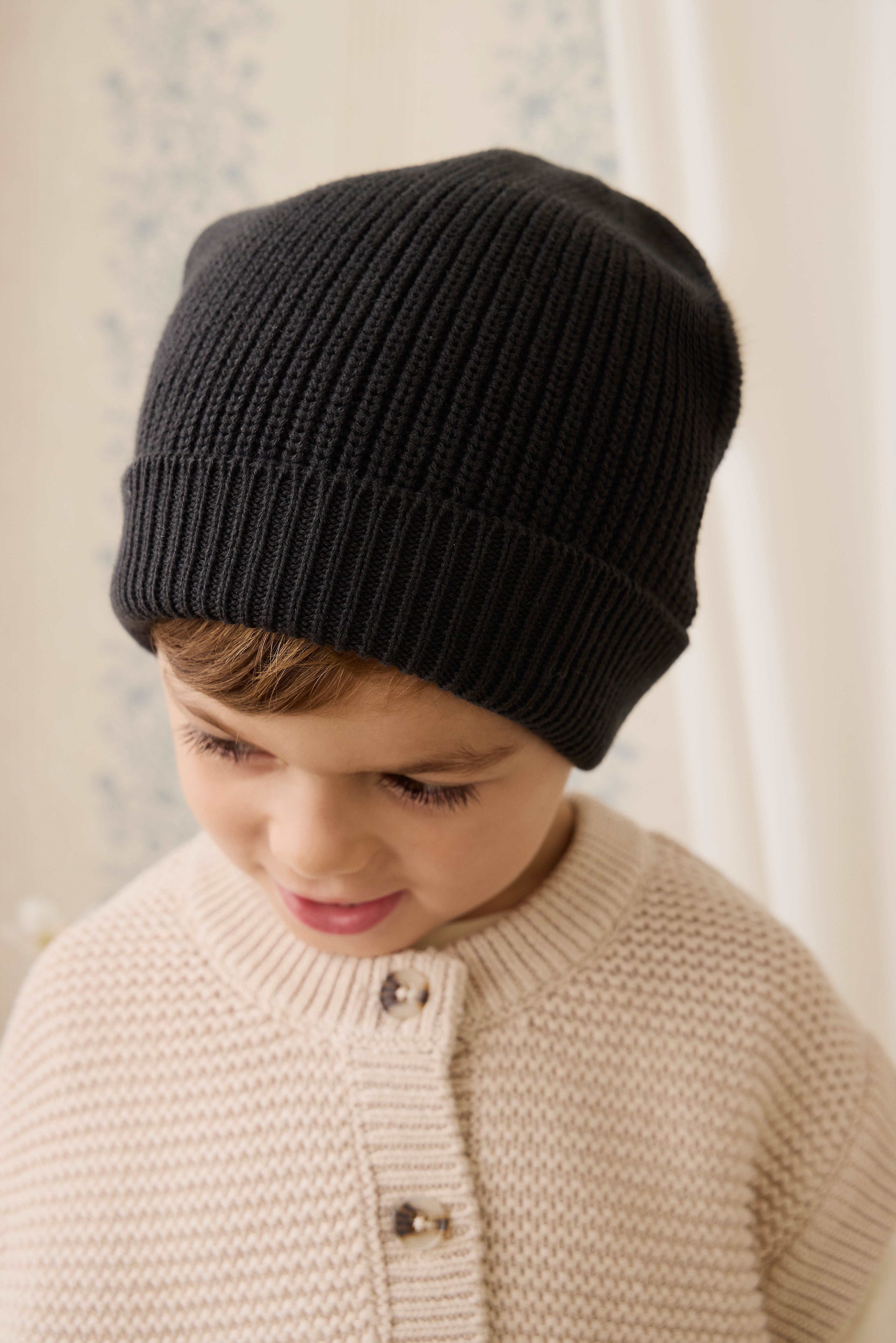 Bonnet en tricot - Sans lune