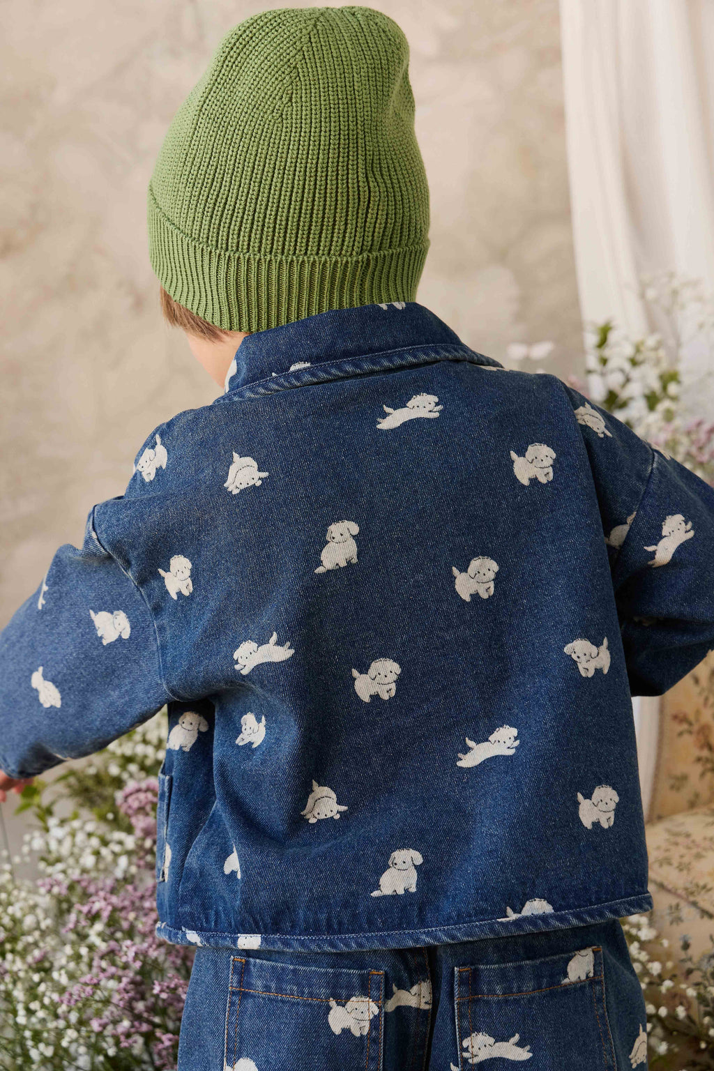Bonnet en tricot - Matcha