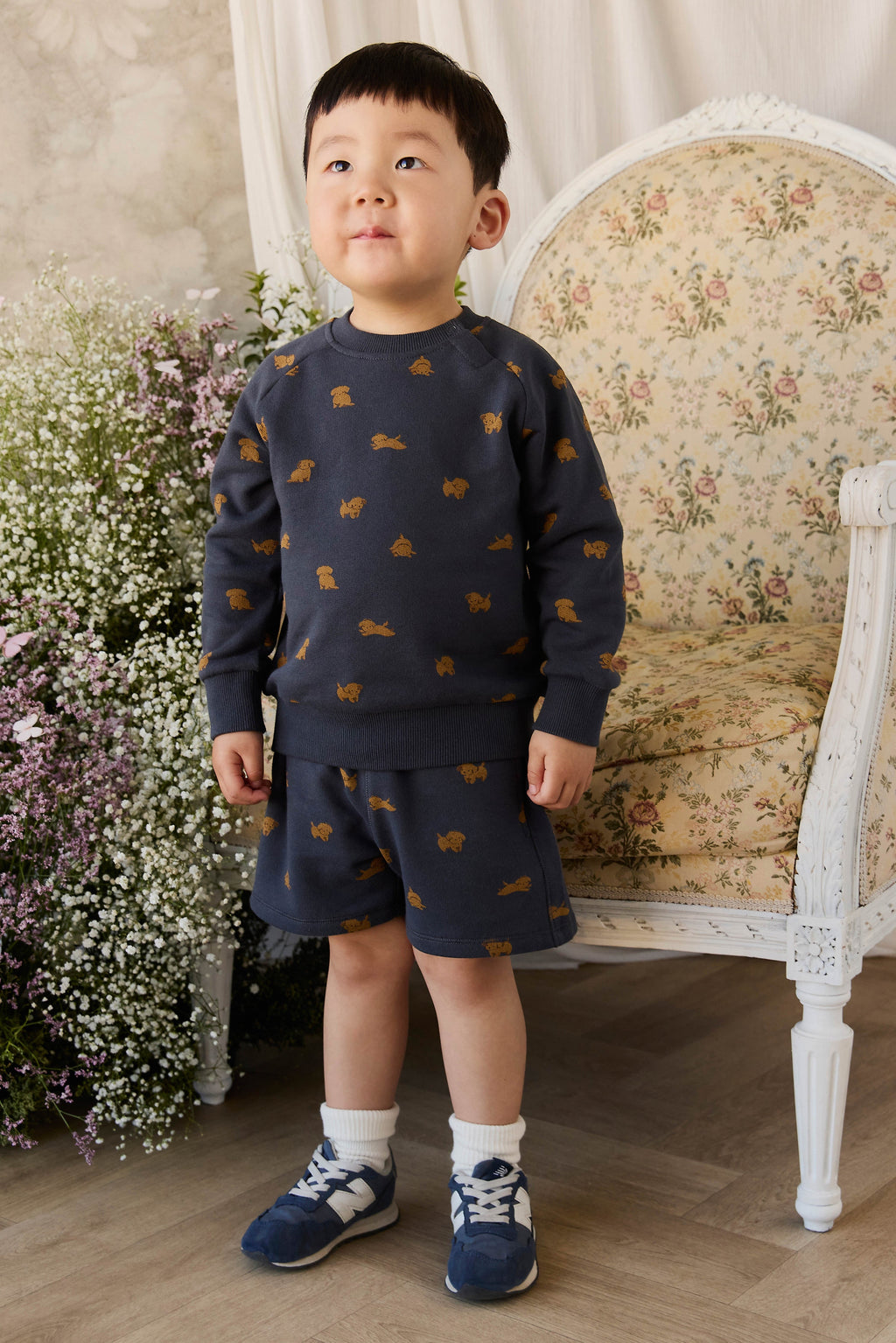 Short en coton biologique - Capitaine espiègle