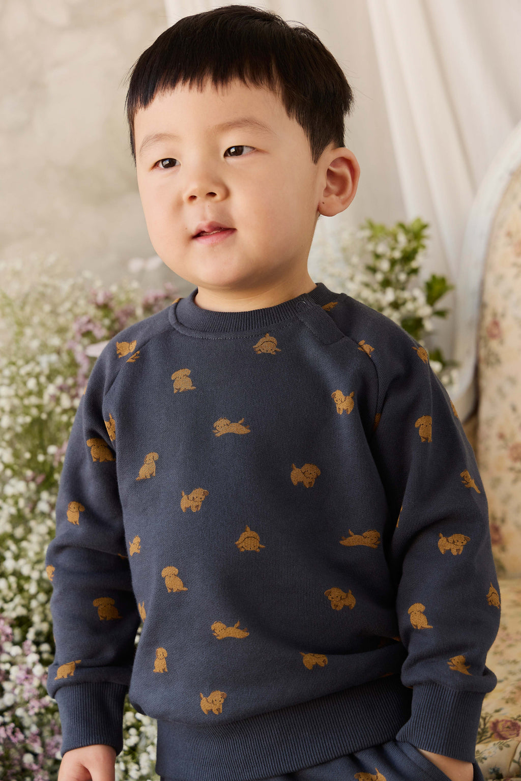Sweat-shirt en coton biologique - Capitaine espiègle