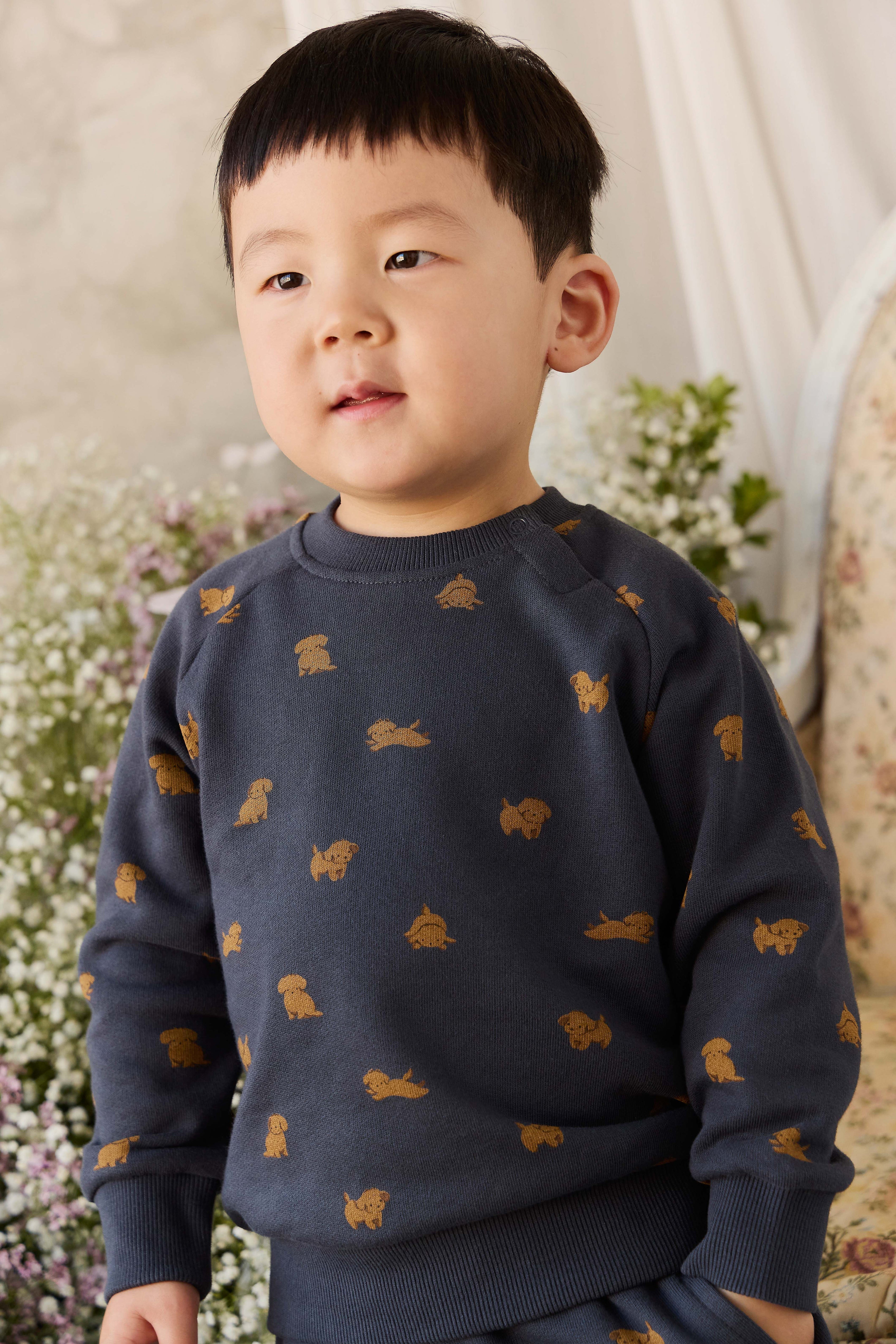 Sweat-shirt en coton biologique - Capitaine espiègle