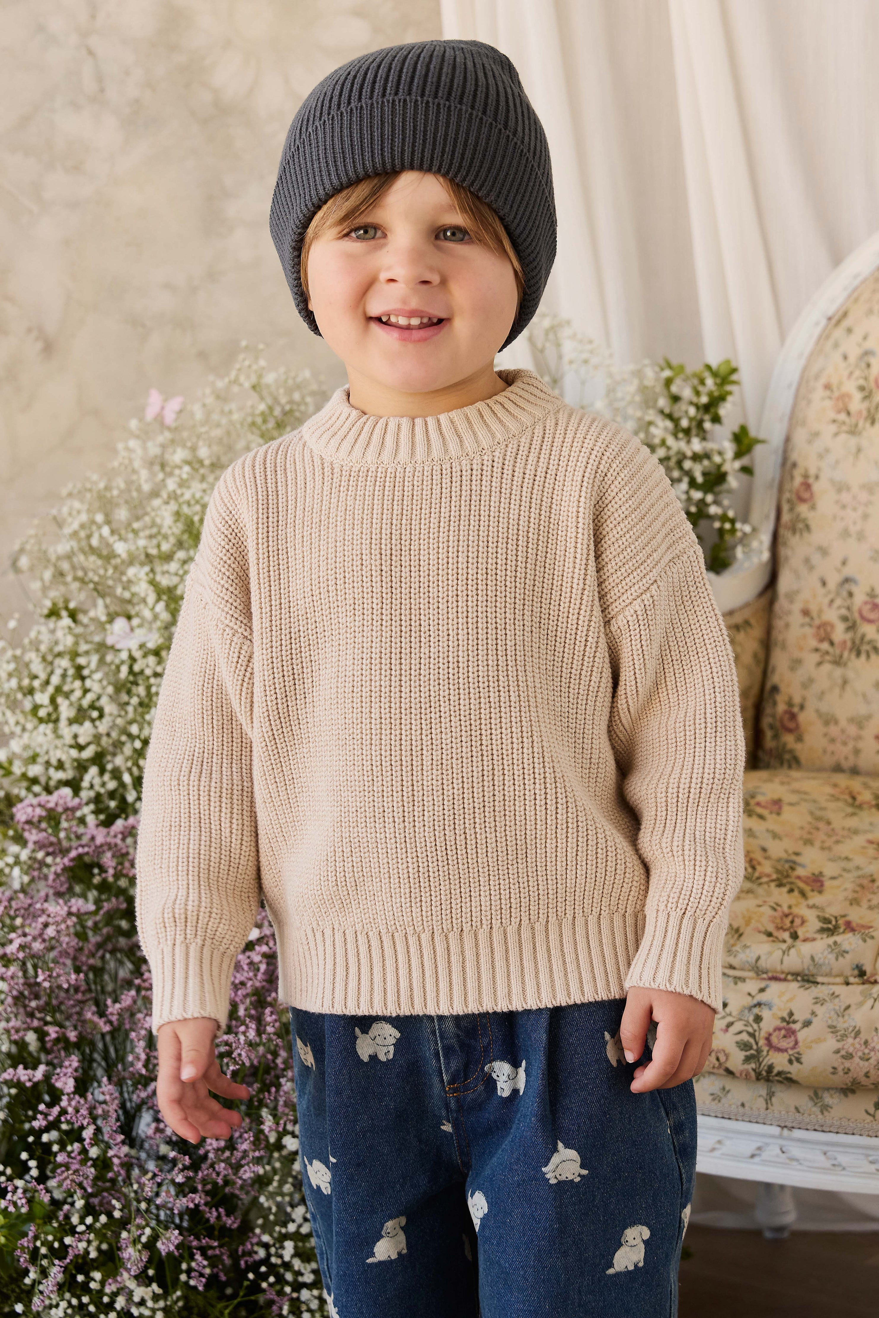 Pull - Lin vintage