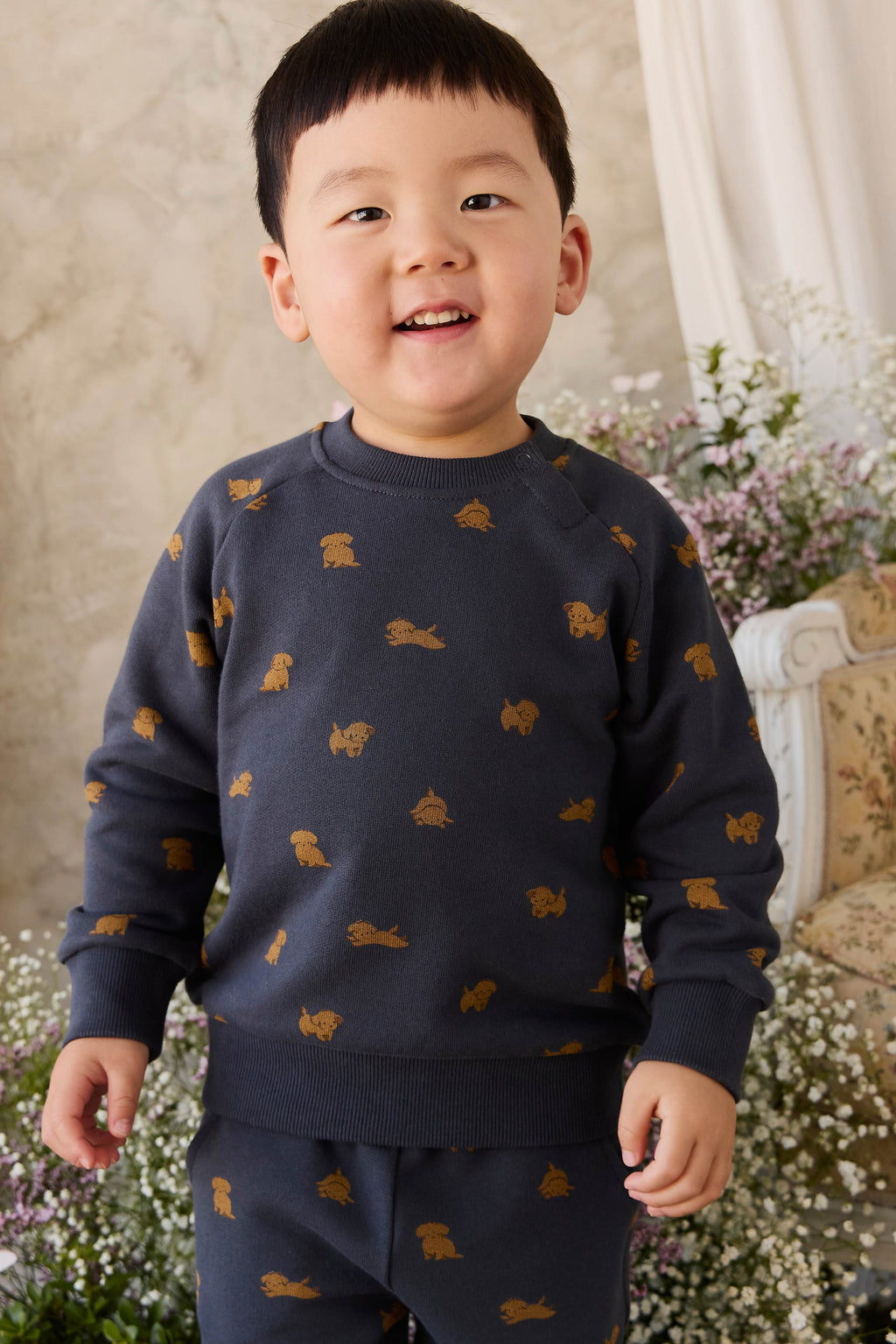 Sweat-shirt en coton biologique - Capitaine espiègle