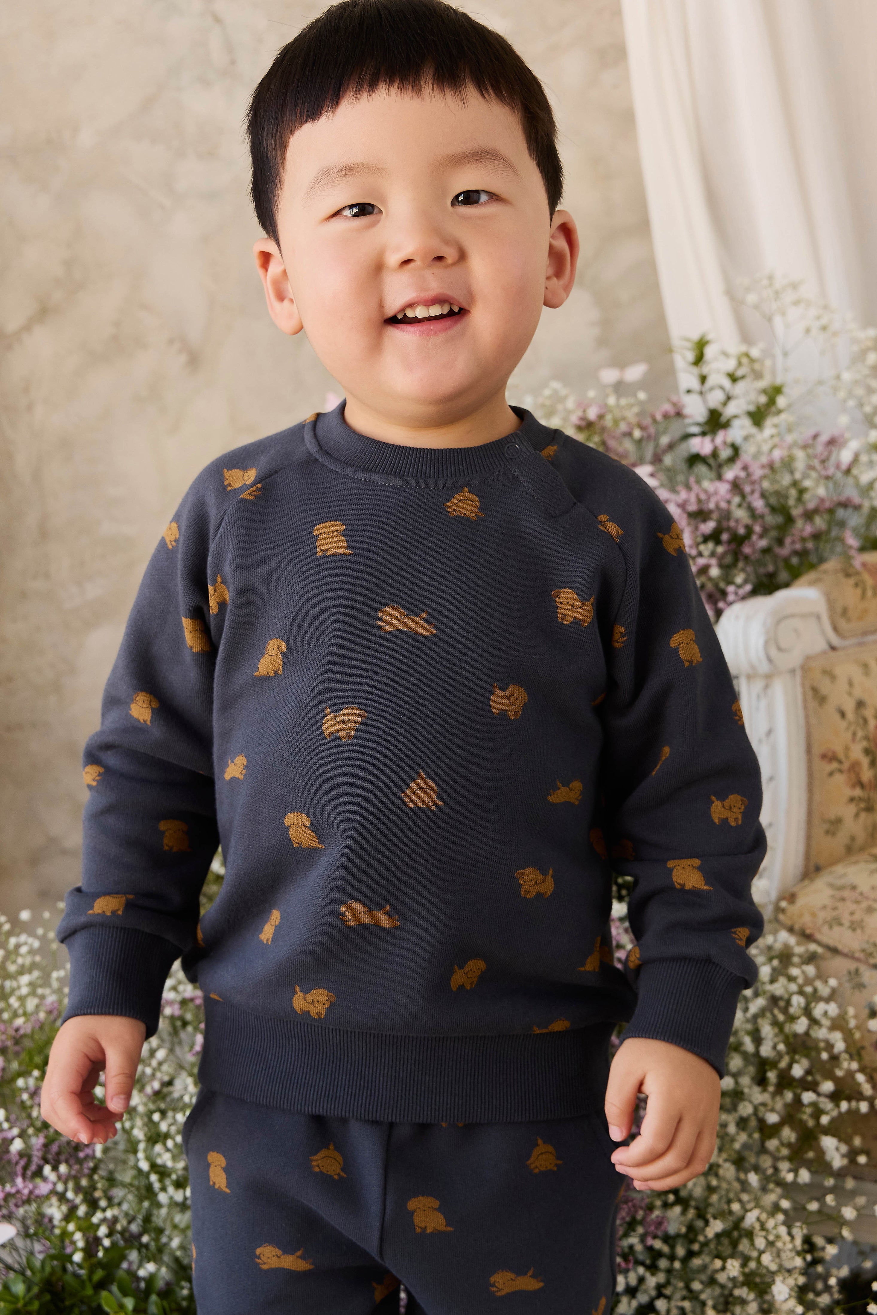 Sweat-shirt en coton biologique - Capitaine espiègle