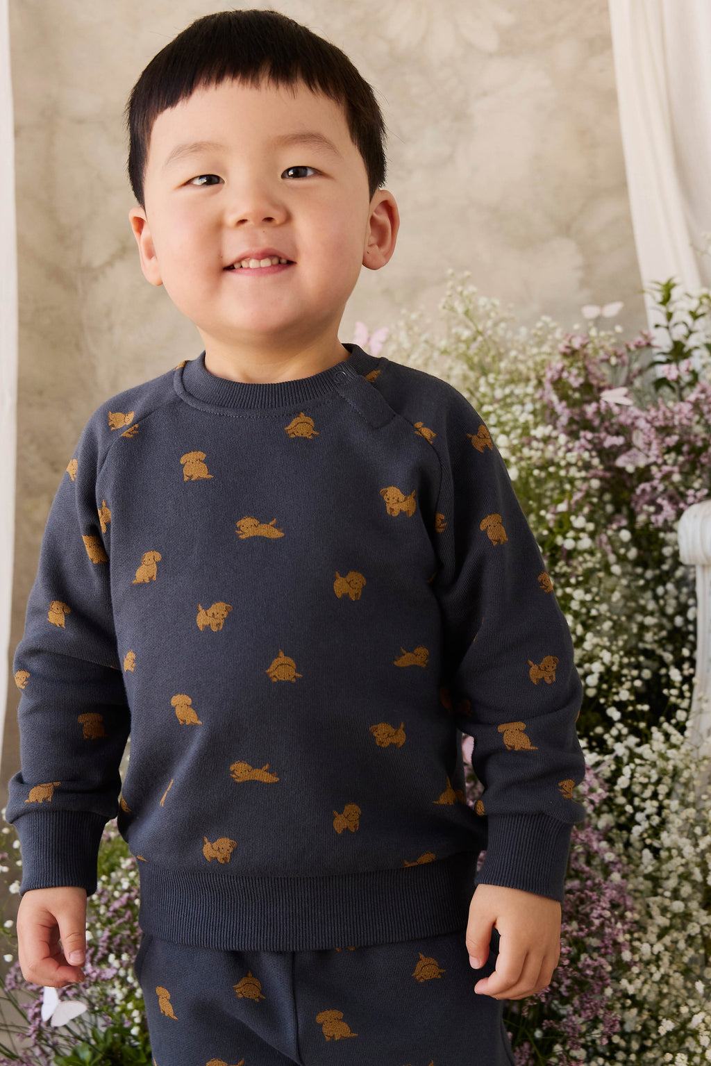 Sweat-shirt en coton biologique - Capitaine espiègle