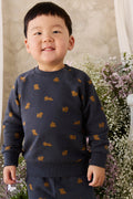Sweat-shirt en coton biologique - Capitaine espiègle
