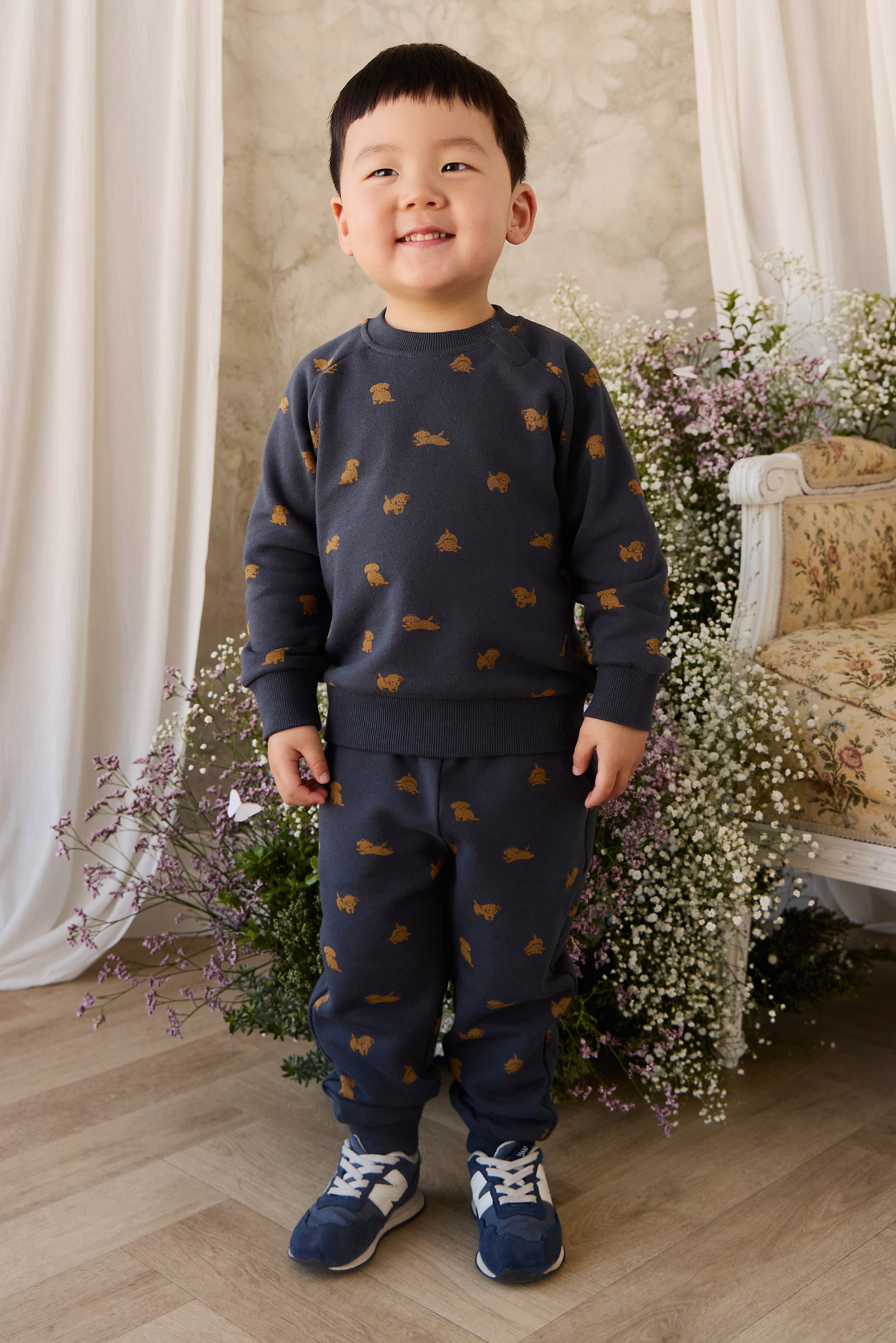 Pantalon de jogging en coton biologique - Playful Captain