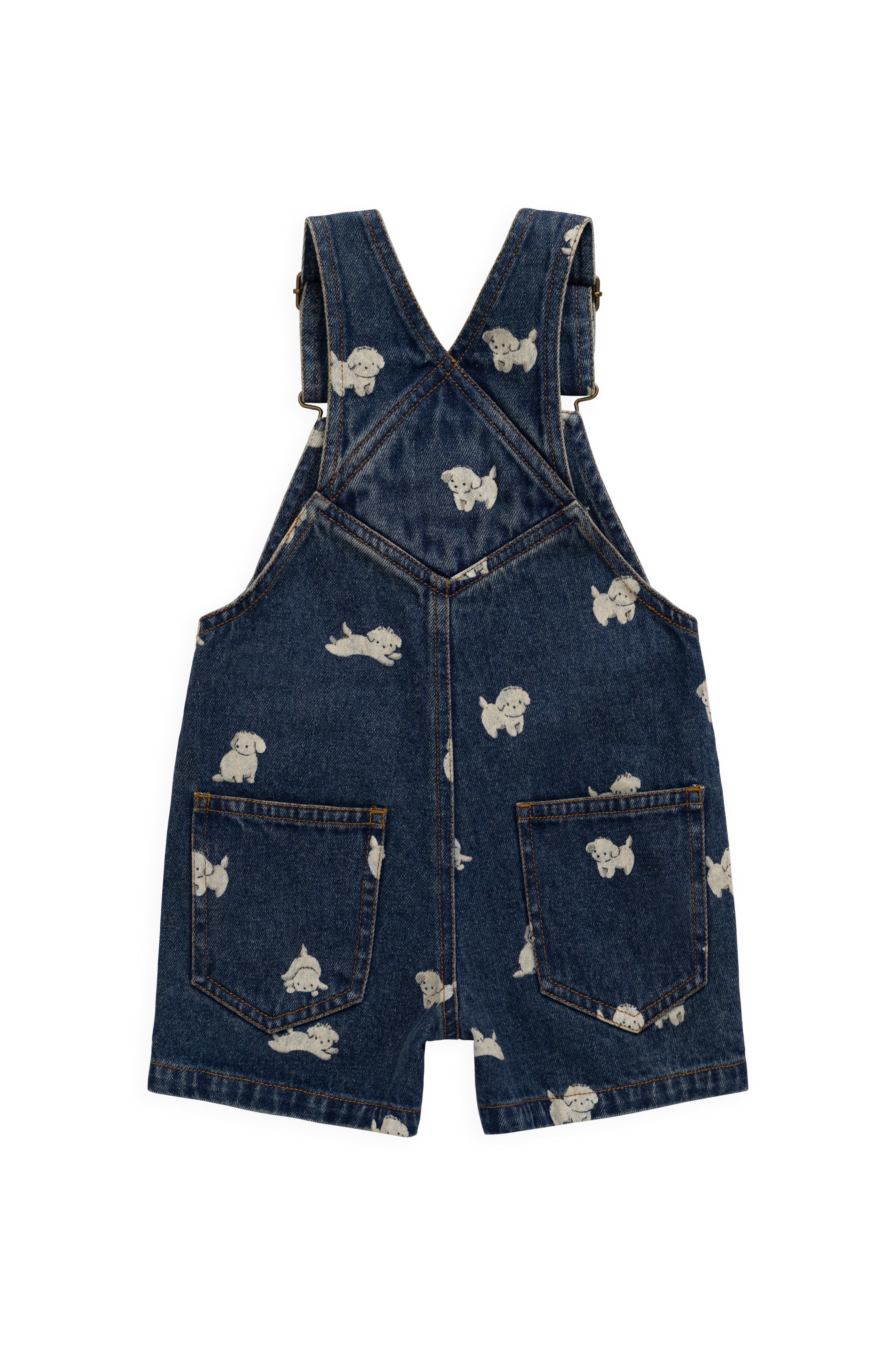 Salopette short en jean
