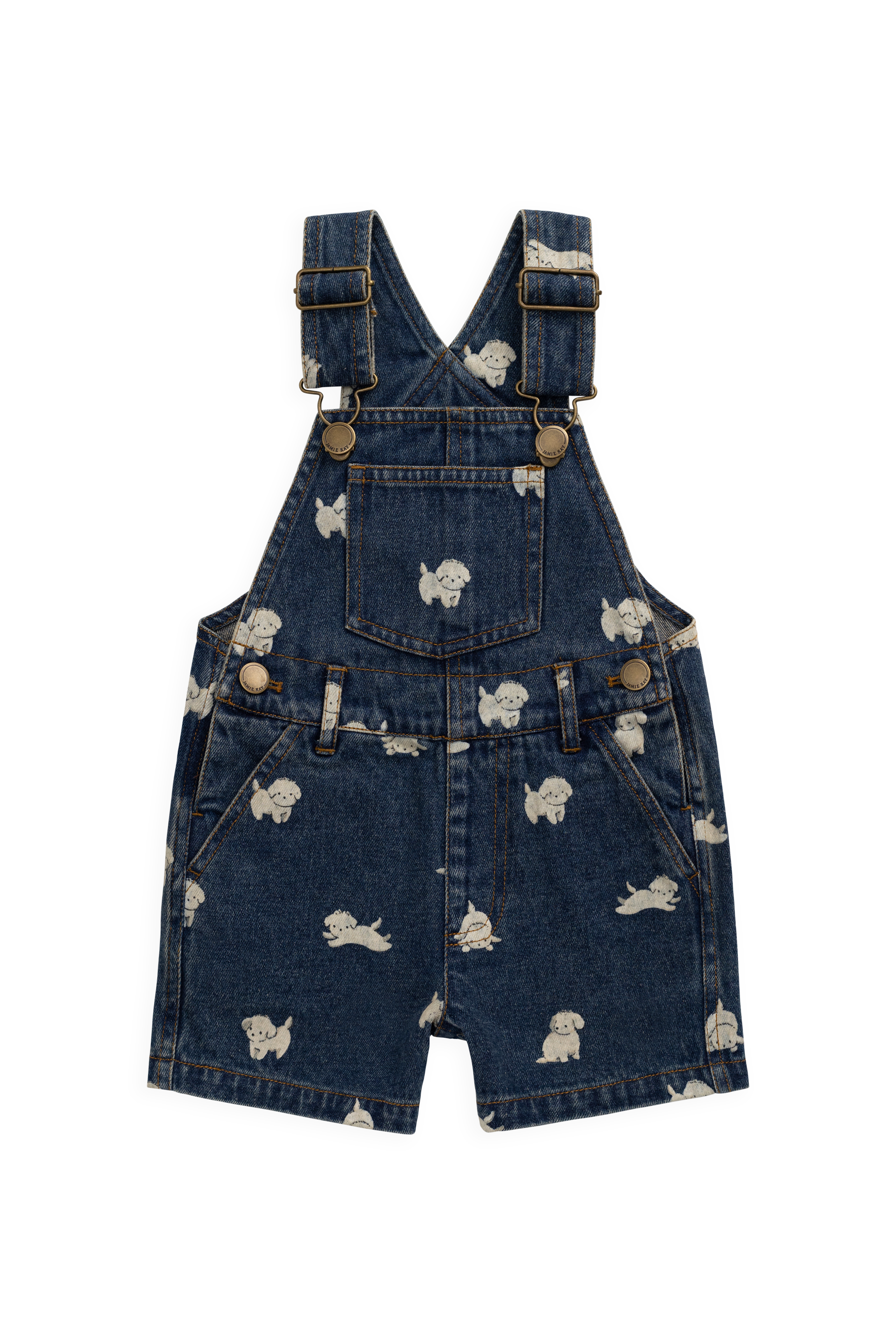Salopette short en jean