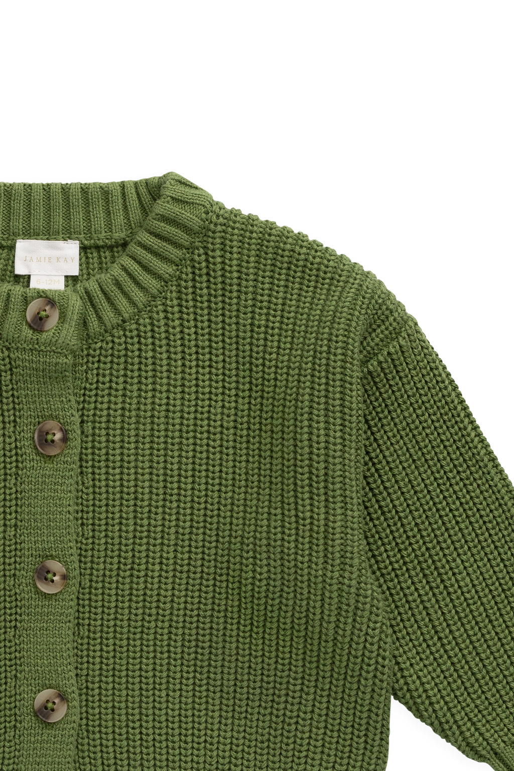 Gilet tricoté - Matcha