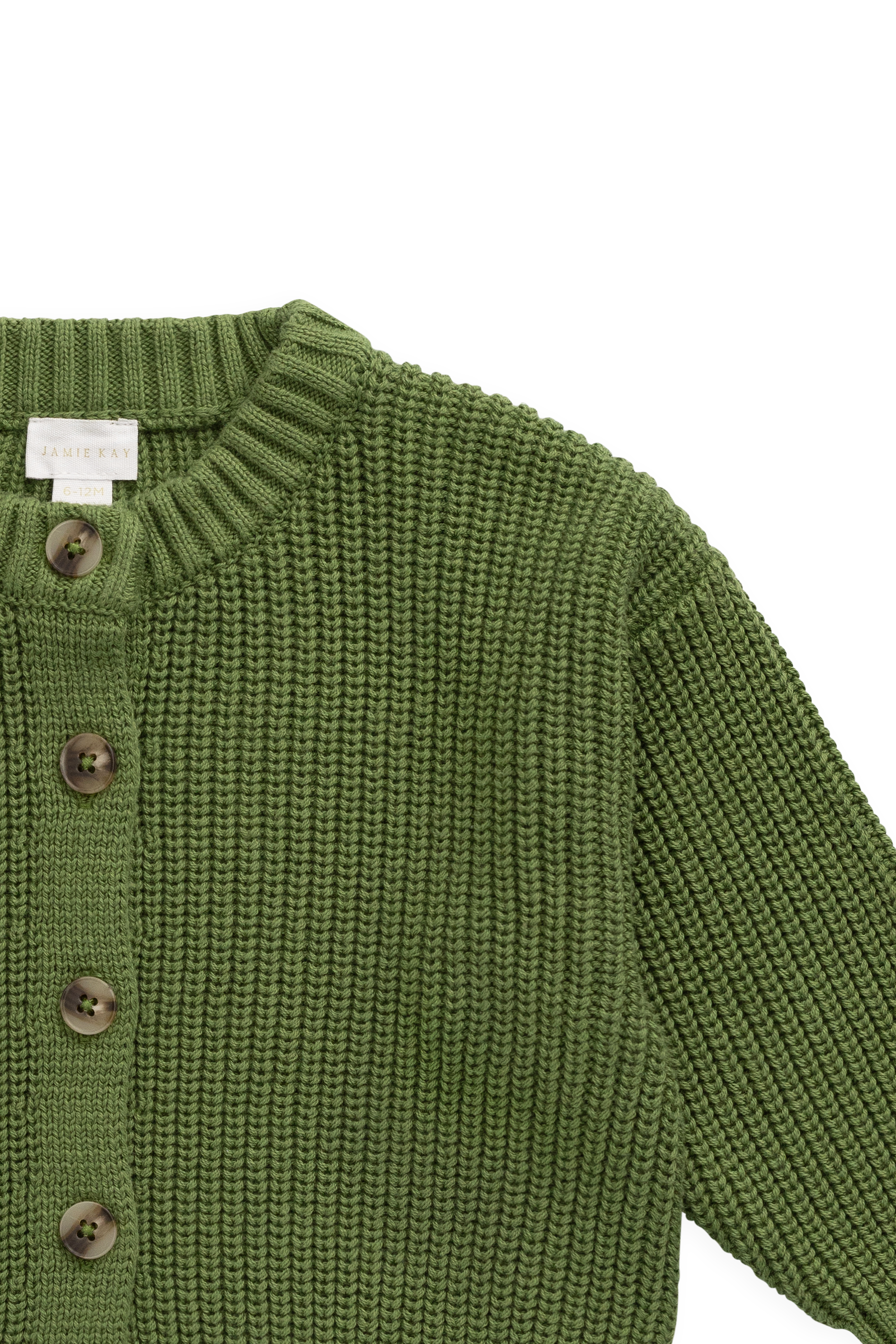 Gilet tricoté - Matcha