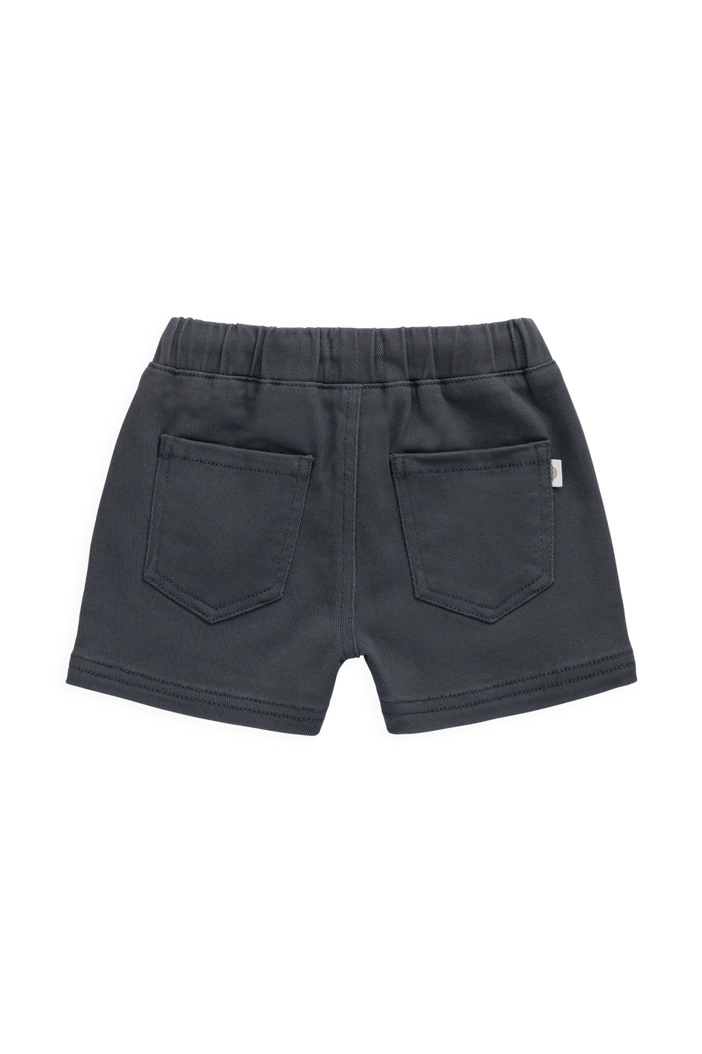Short en pur coton bleu foncé pour enfant | 6 mois - 8 ans