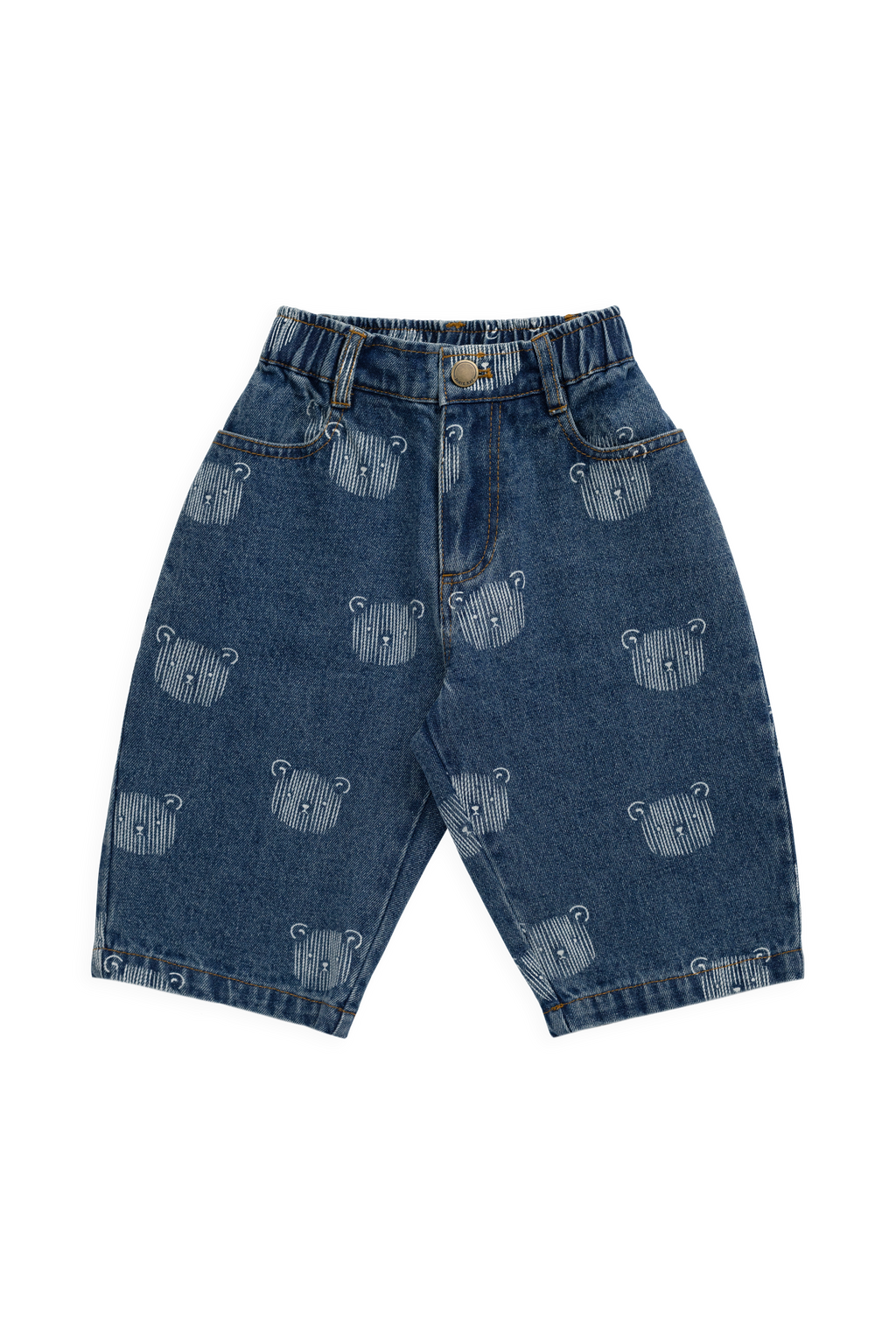 Jean - Denim Teddy Face
