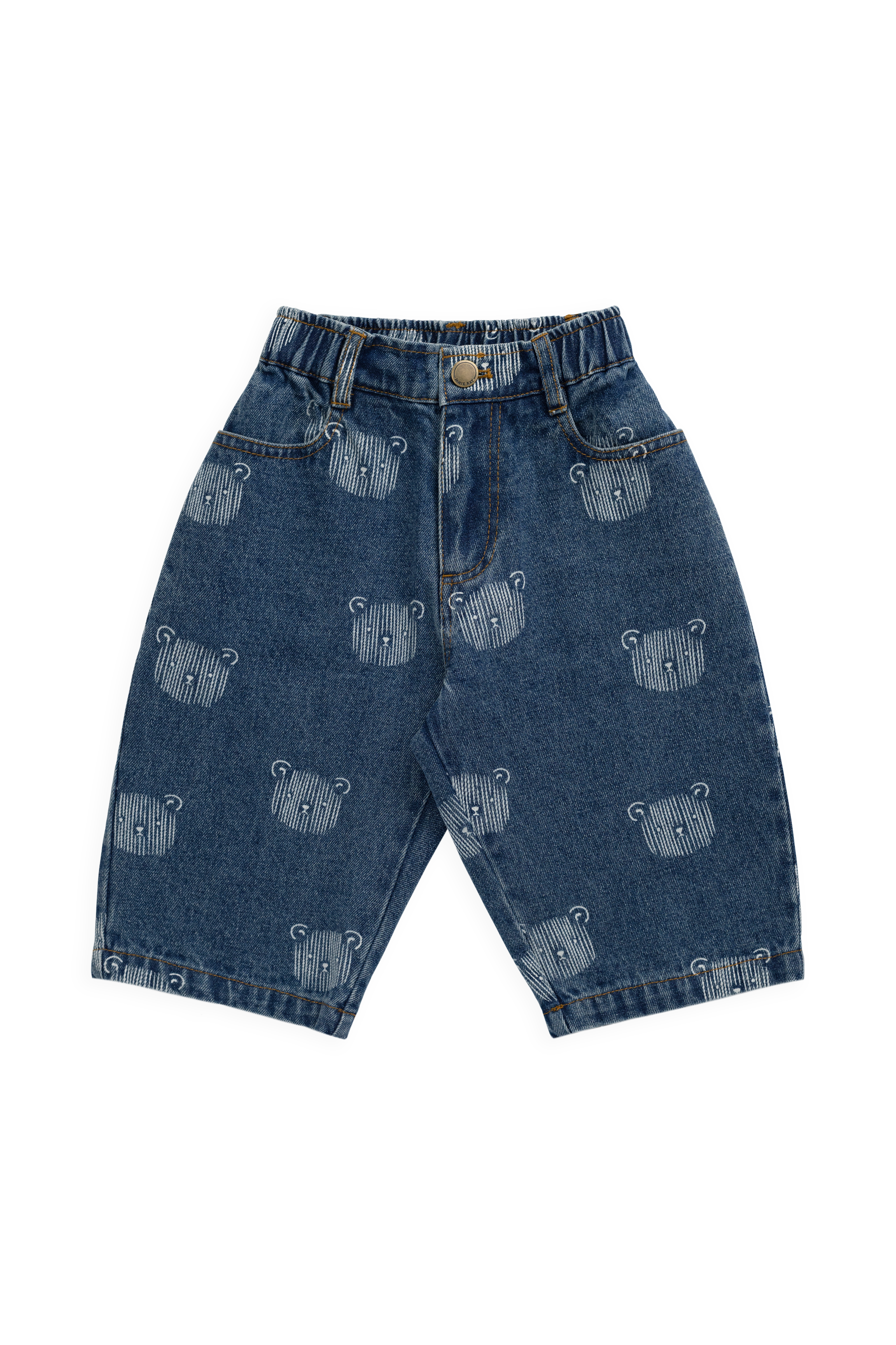 Jean - Denim Teddy Face