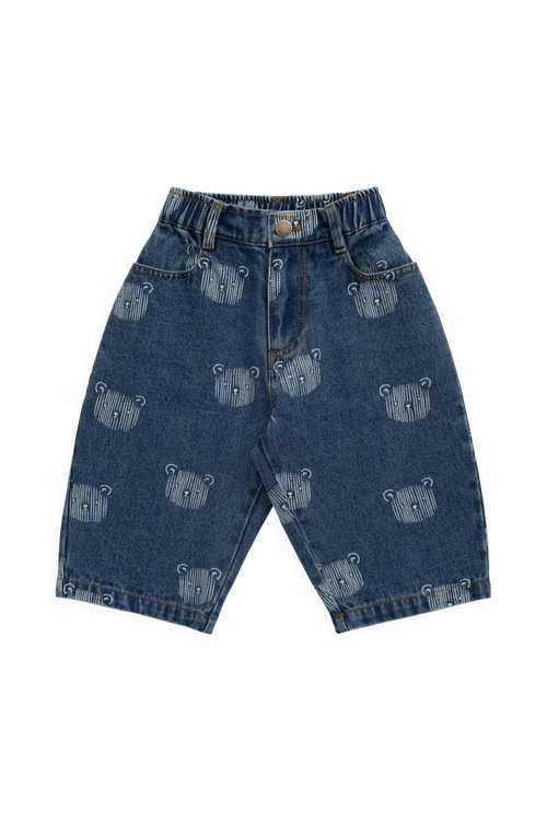 Jean - Denim Teddy Face