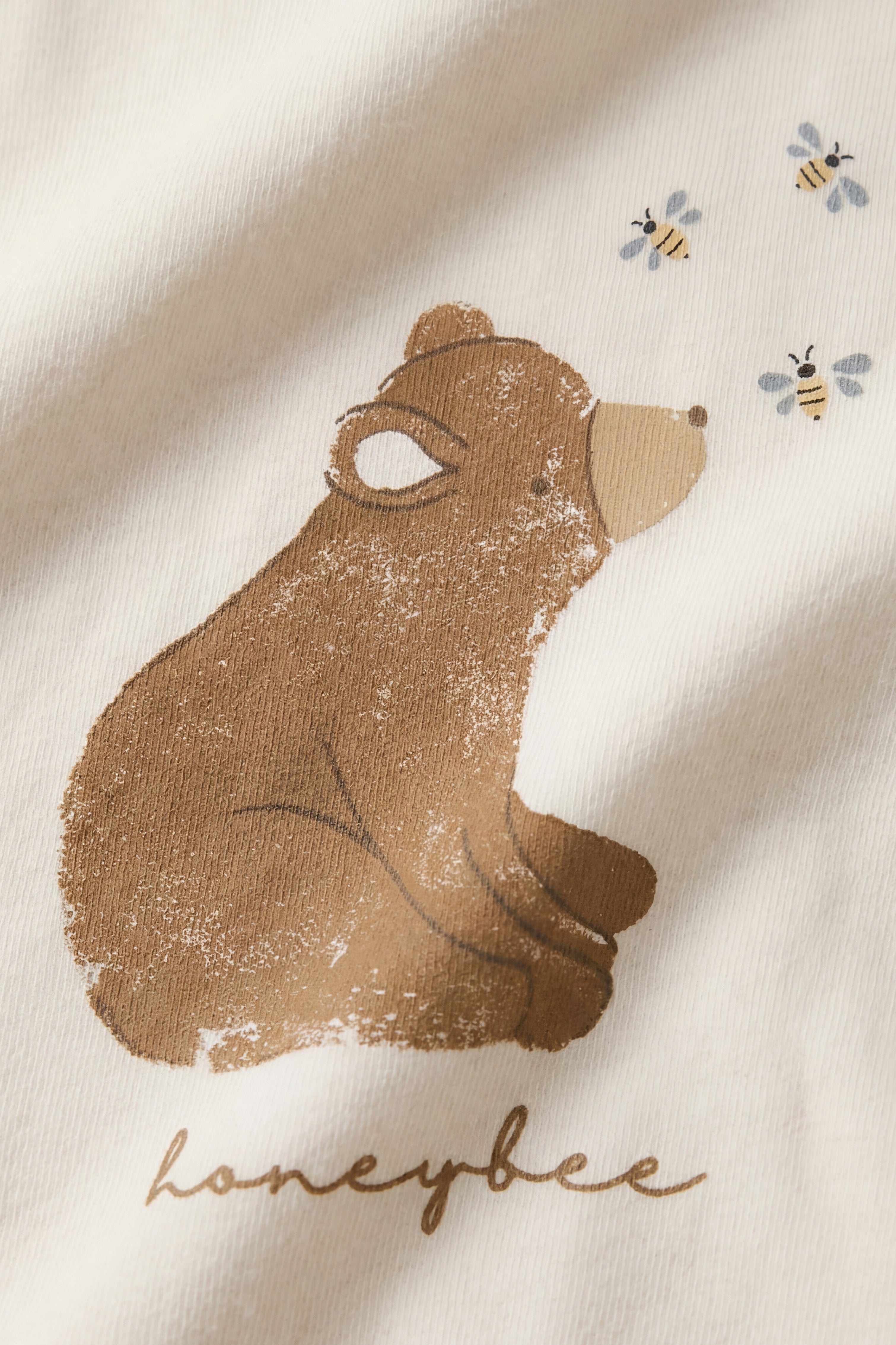 T-shirt en coton biologique - Nuage d'abeilles