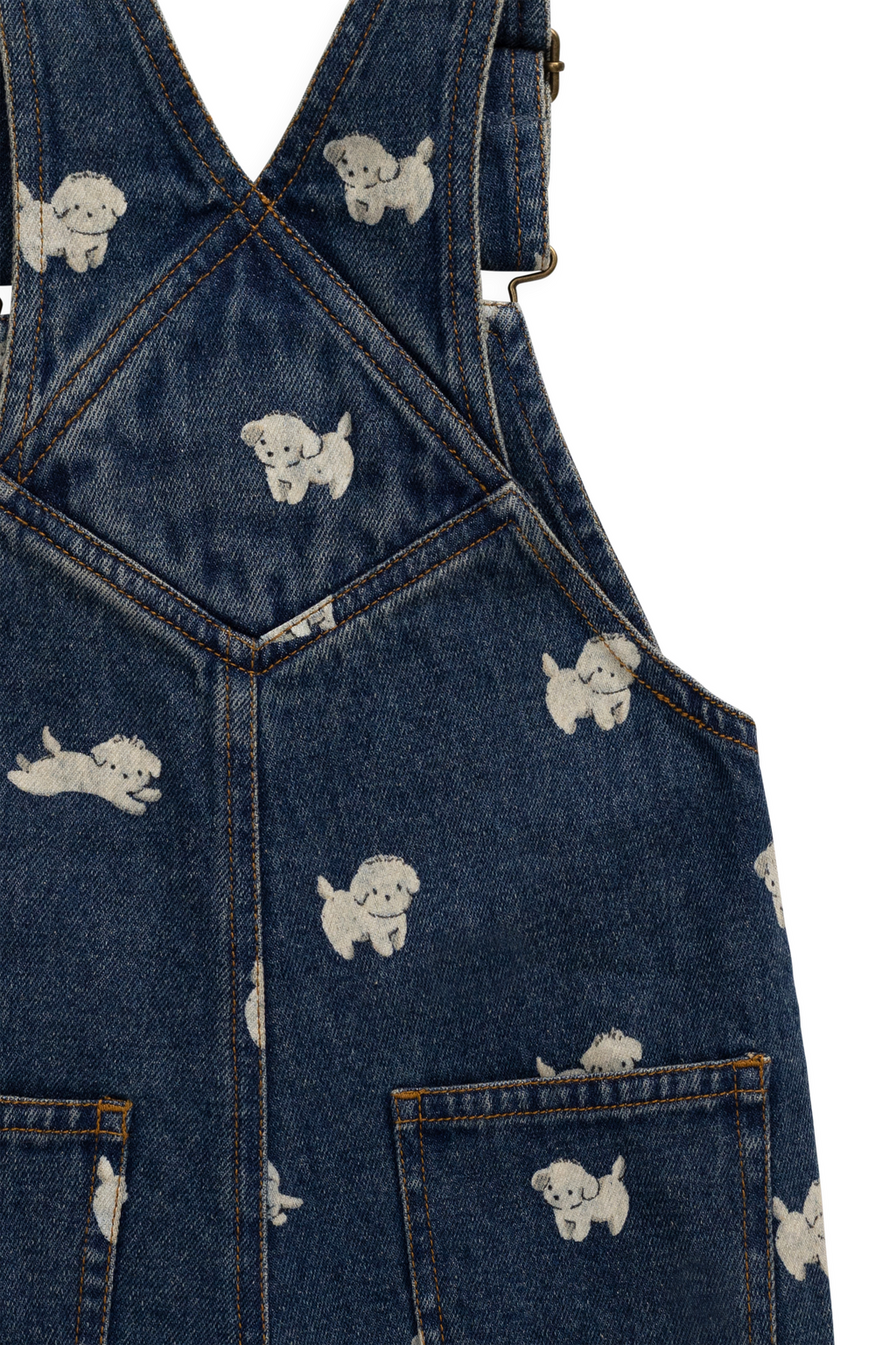 Salopette short en jean