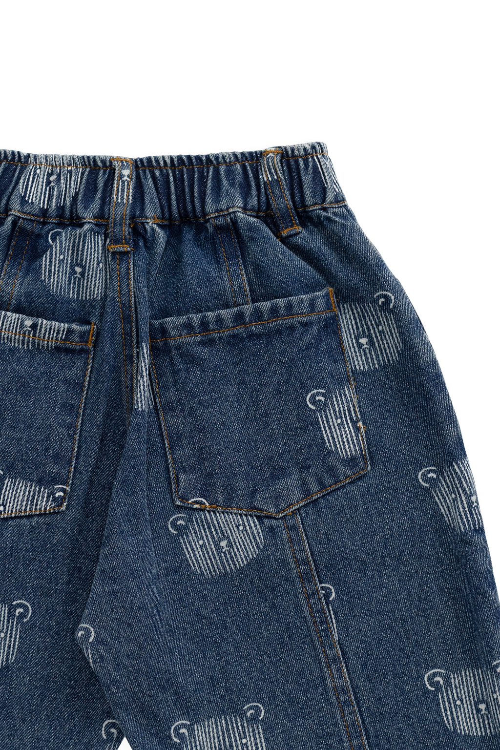 Jean - Denim Teddy Face