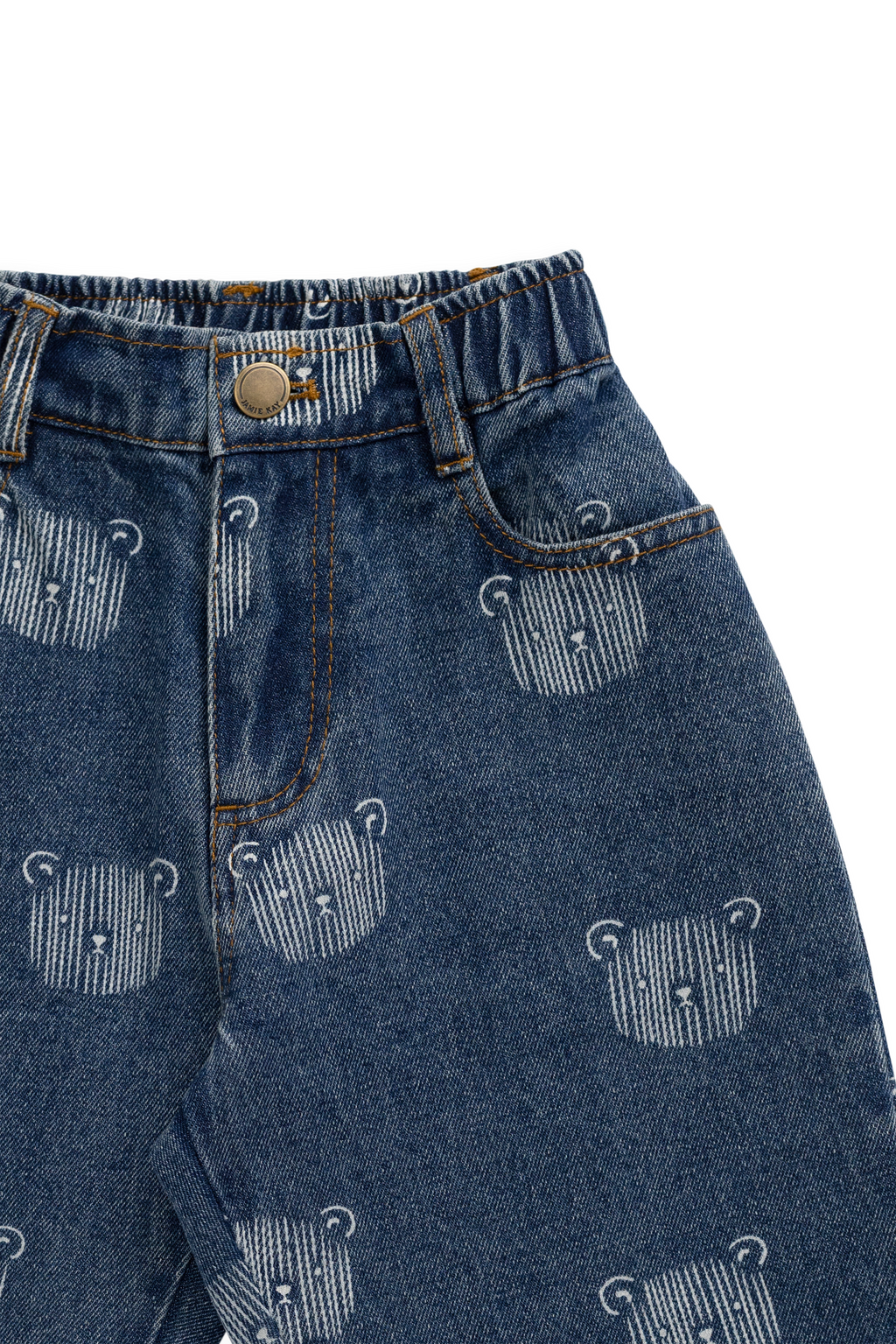 Jean - Denim Teddy Face