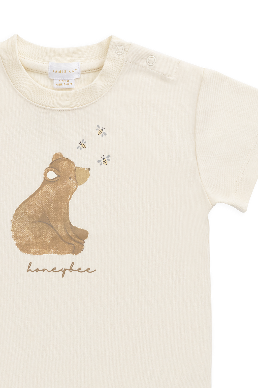 T-shirt en coton biologique - Nuage d'abeilles