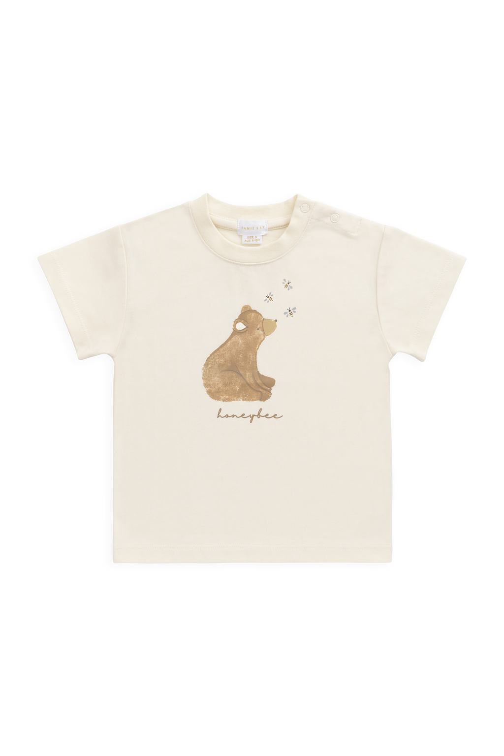 T-shirt en coton biologique - Nuage d'abeilles