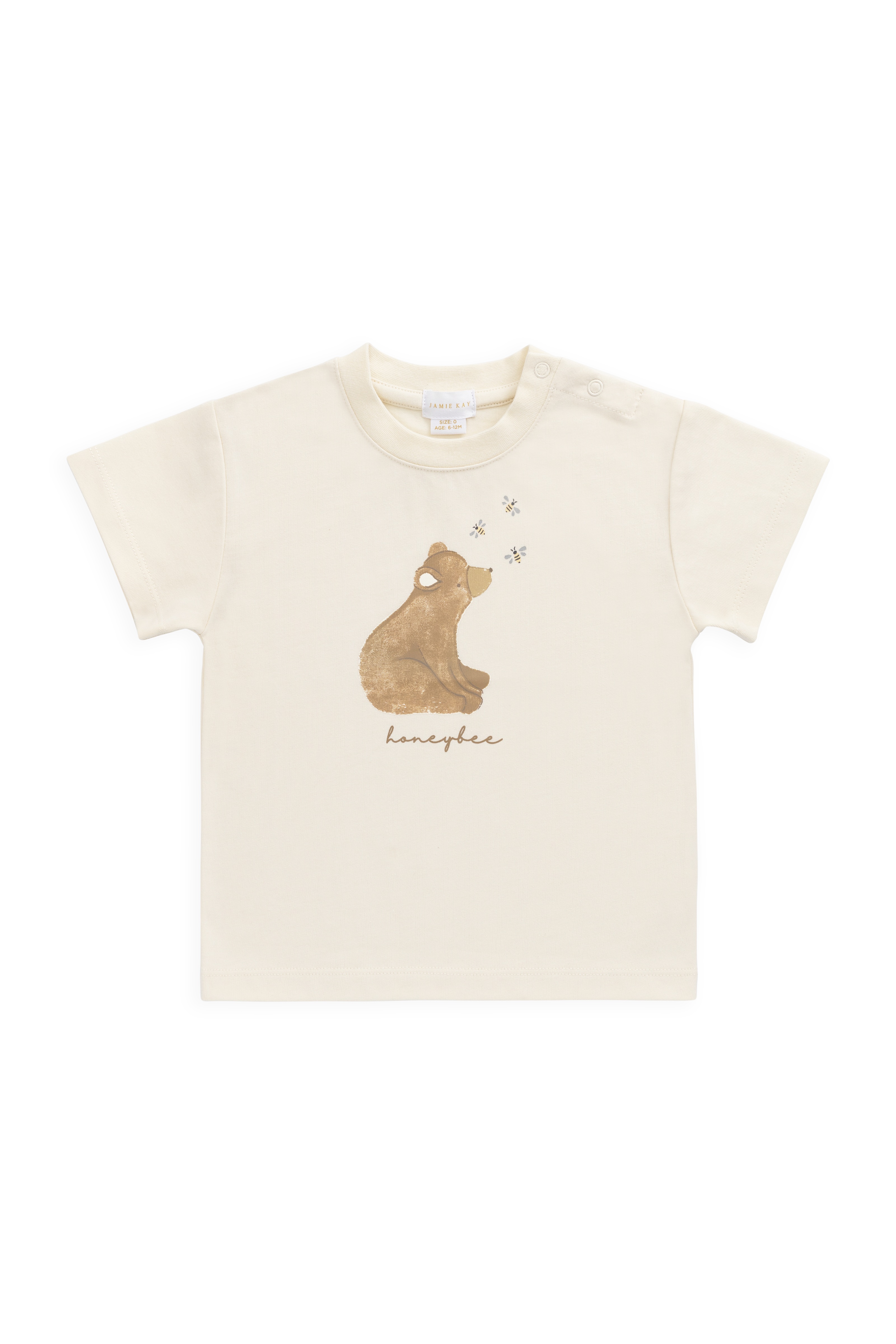 T-shirt en coton biologique - Nuage d'abeilles