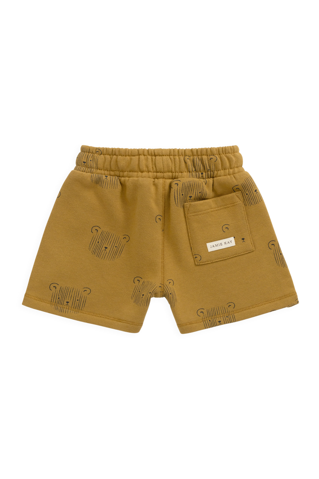Short en coton biologique - Tête d'ours en sarrasin