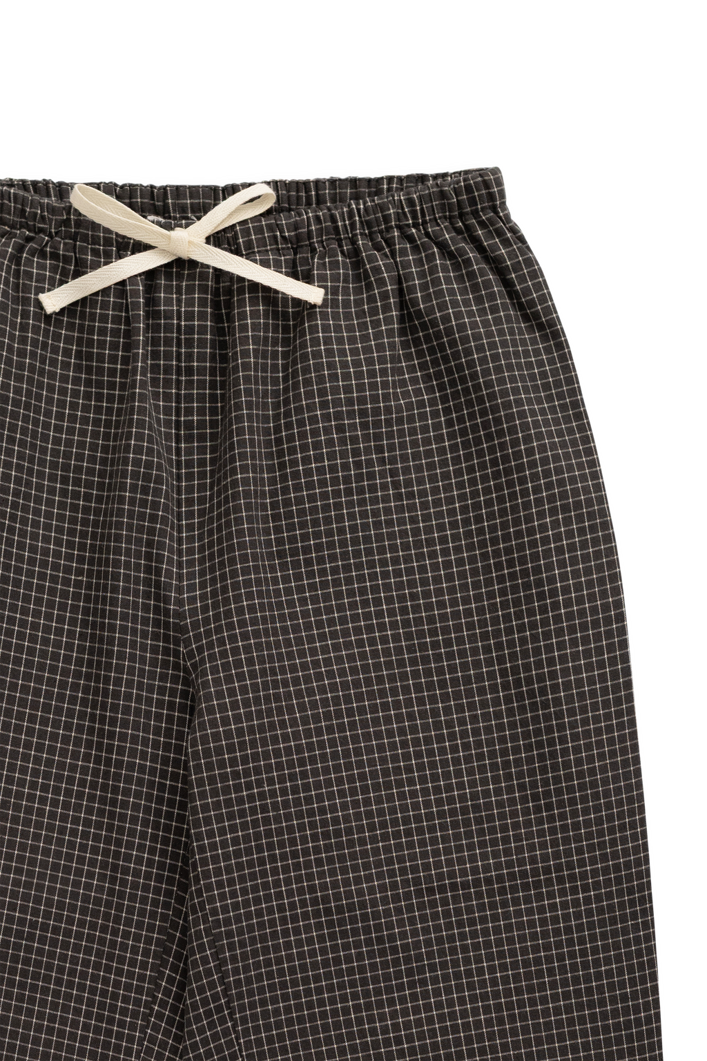 Pantalon en coton biologique - Basalt Grid