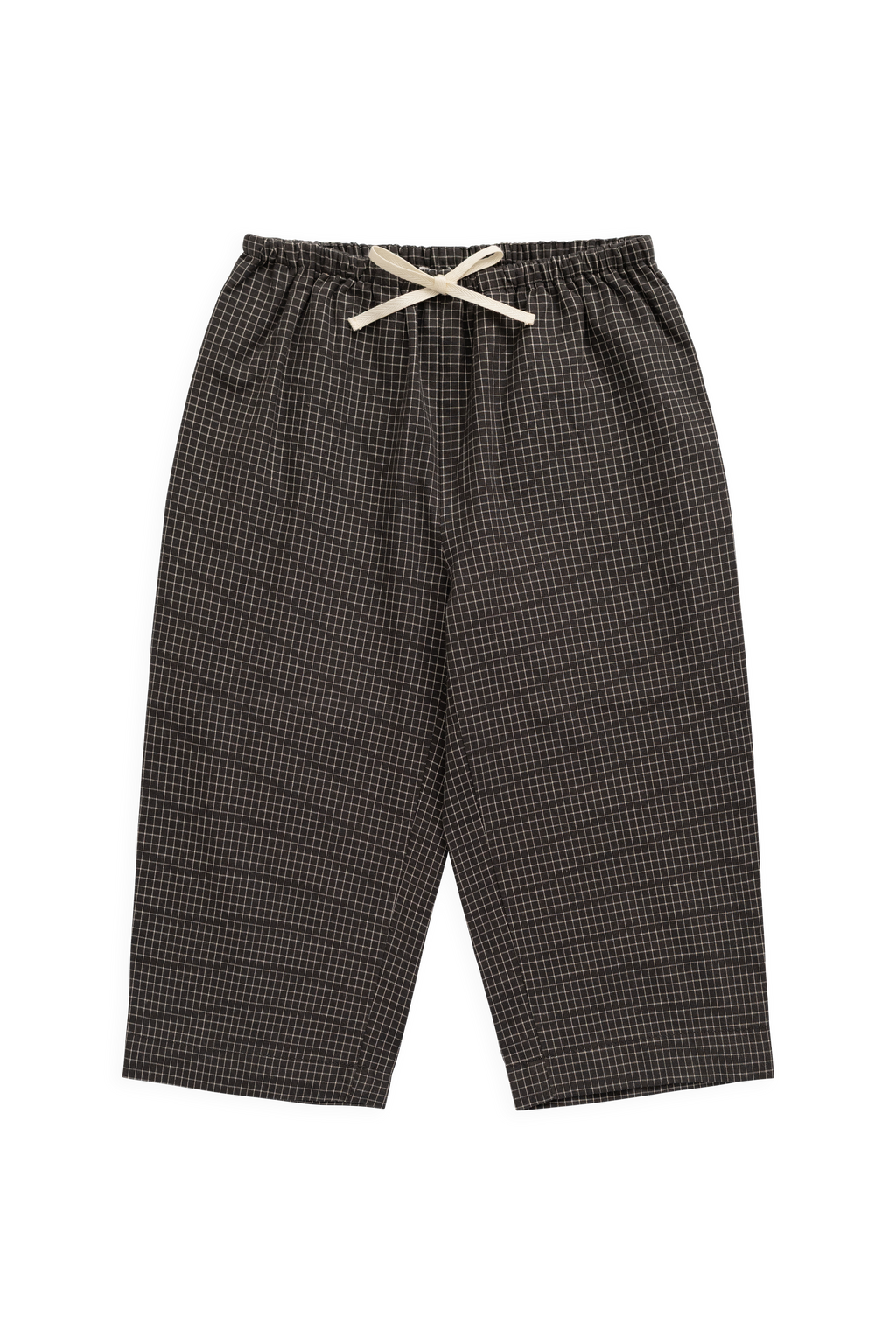 Pantalon en coton biologique - Basalt Grid