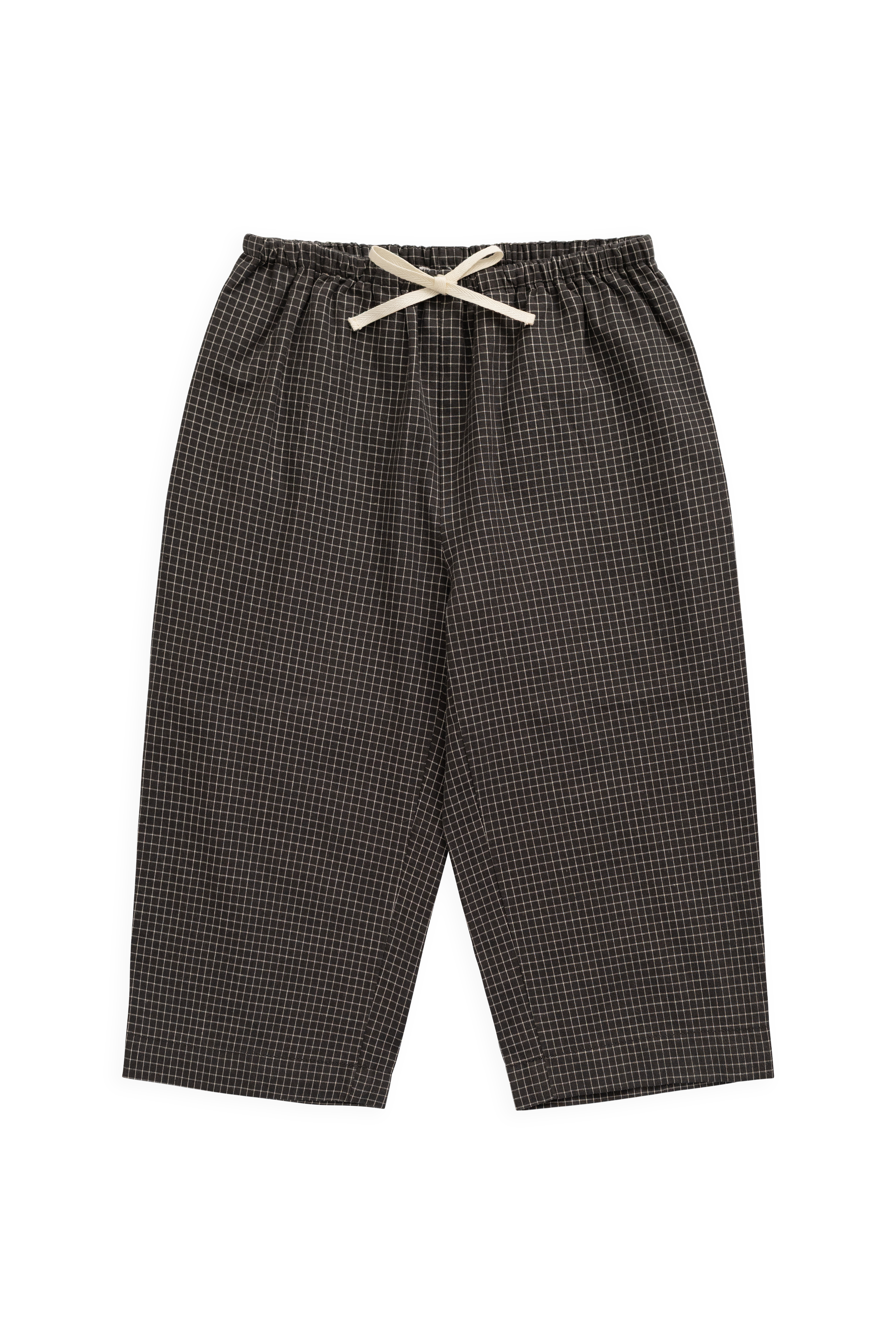 Pantalon en coton biologique - Basalt Grid